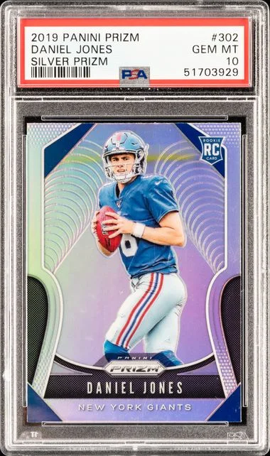 2019 Panini Prizm Daniel Jones #302 card image