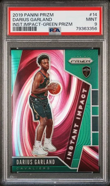 2019 Panini Prizm Darius Garland Instant Impact #14 card image