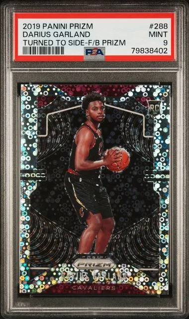 2019 Panini Prizm Darius Garland Turned To Side-Fast Break Prizm #288 card image