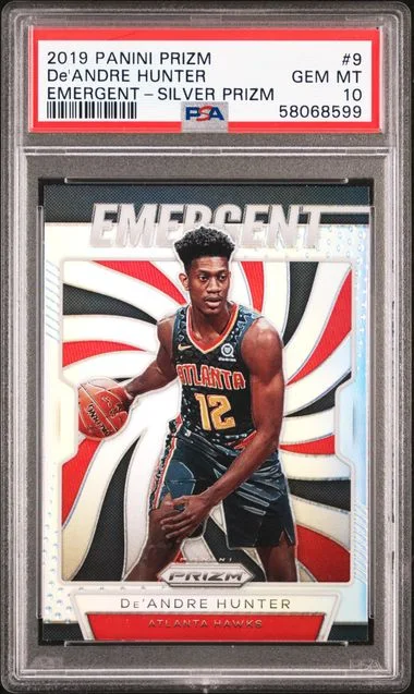 2019 Panini Prizm De'Andre Hunter Emergent #9 card image