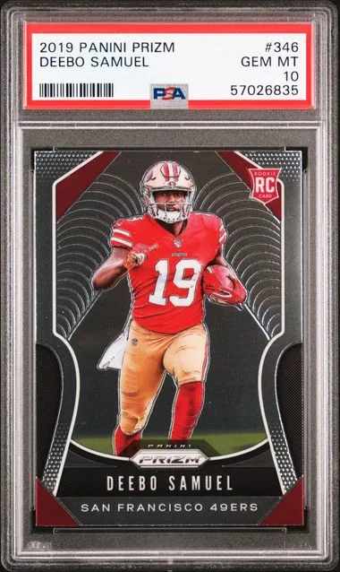 2019 Panini Prizm Deebo Samuel #346 card image