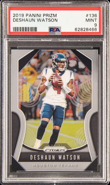 2019 Panini Prizm Deshaun Watson #136 card image