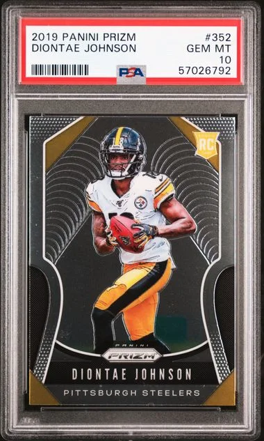 2019 Panini Prizm Diontae Johnson #352 card image