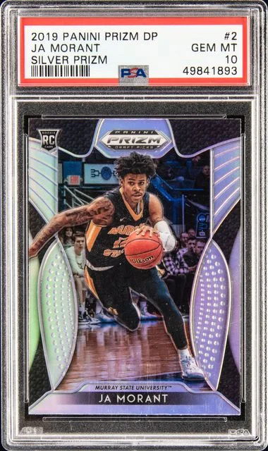 2019 Panini Prizm Draft Picks Ja Morant Silver Prizm #2 card image