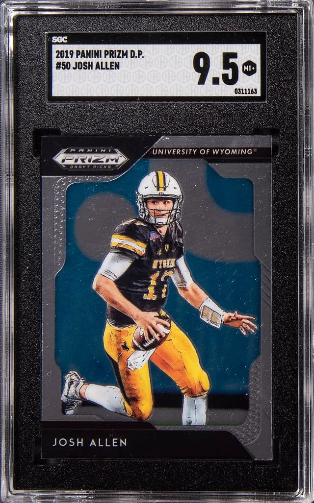 2019 Panini Prizm Draft Picks Josh Allen #50 card image