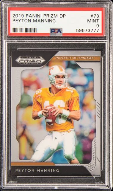 2019 Panini Prizm Draft Picks Peyton Manning #73 card image