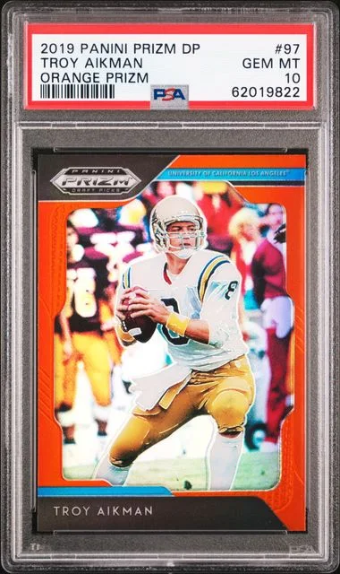 2019 Panini Prizm Draft Picks Troy Aikman #97 card image