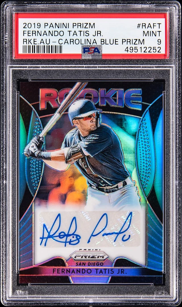 2019 Panini Prizm Fernando Tatis Jr. Autograph Prizm #RA-FT card image