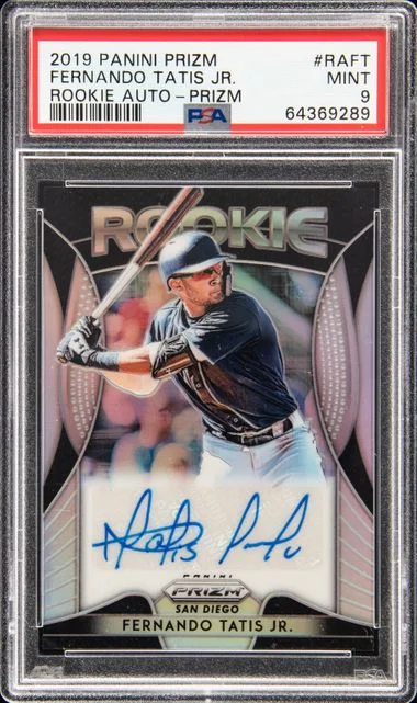 2019 Panini Prizm Fernando Tatis Jr.Signed Autographs Prizm #RAFT card image