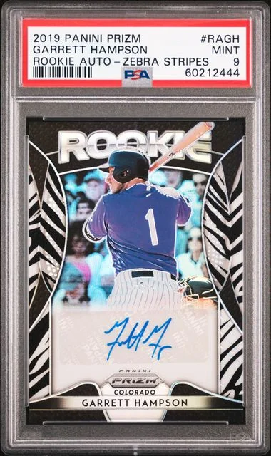 2019 Panini Prizm Garrett Hampson Autograph #RAGH card image