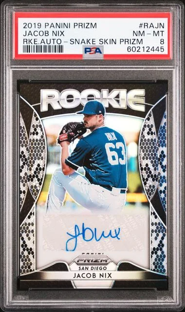 2019 Panini Prizm Jacob Nix Autograph #RAJN card image
