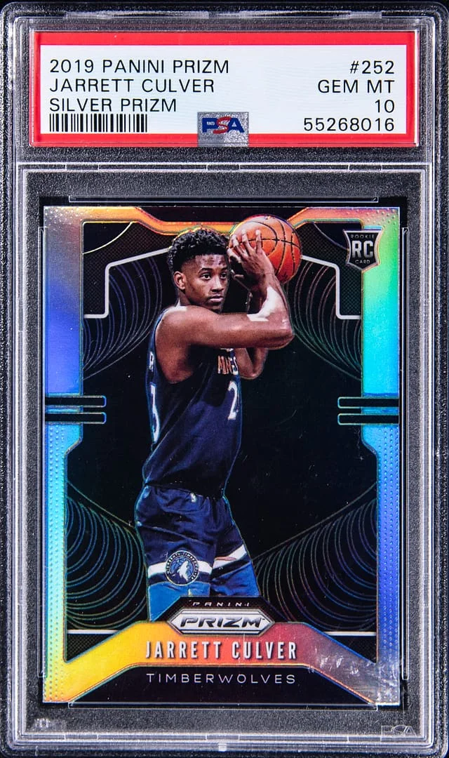 2019 Panini Prizm Jarrett Culver Silver #252 card image