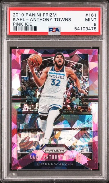 2019 Panini Prizm Karl-Anthony Towns #161 card image