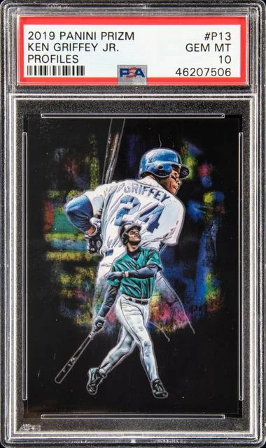 2019 Panini Prizm Ken Griffey Jr. Profiles #P13 card image