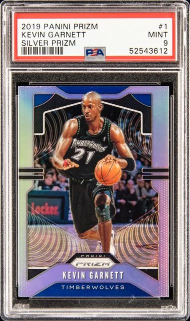 2019 Panini Prizm Kevin Garnett #1 card image