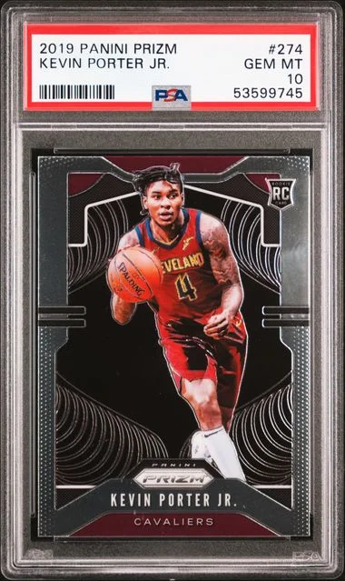 2019 Panini Prizm Kevin Porter Jr. #274 card image