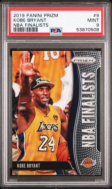 2019 Panini Prizm Kobe Bryant NBA Finalists #9 card image