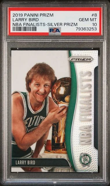 2019 Panini Prizm Larry Bird NBA Finalists #8 card image