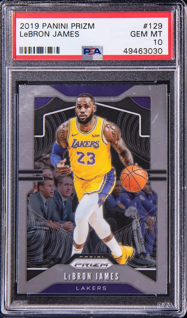 2019 Panini Prizm Lebron James #129 card image