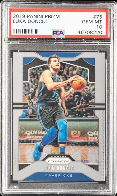 2019 Panini Prizm Luka Doncic #75 card image