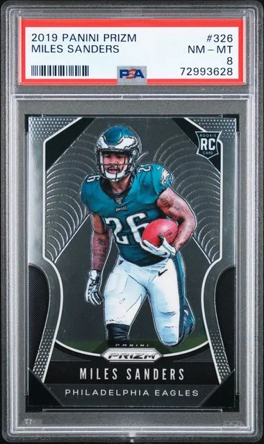 2019 Panini Prizm Miles Sanders #326 card image