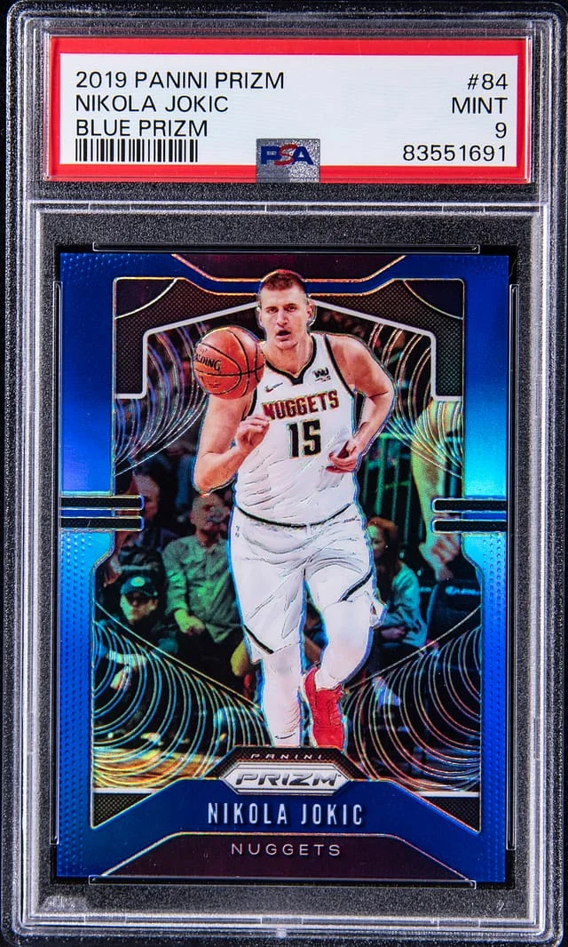 2019 Panini Prizm Nikola Jokic Silver Prizm #84 card image