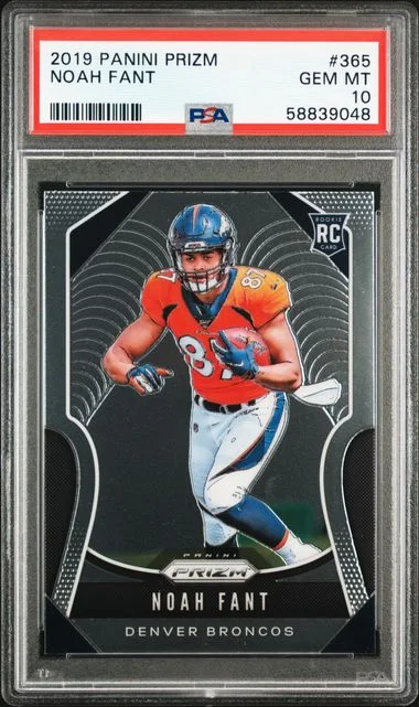2019 Panini Prizm Noah Fant #365 card image