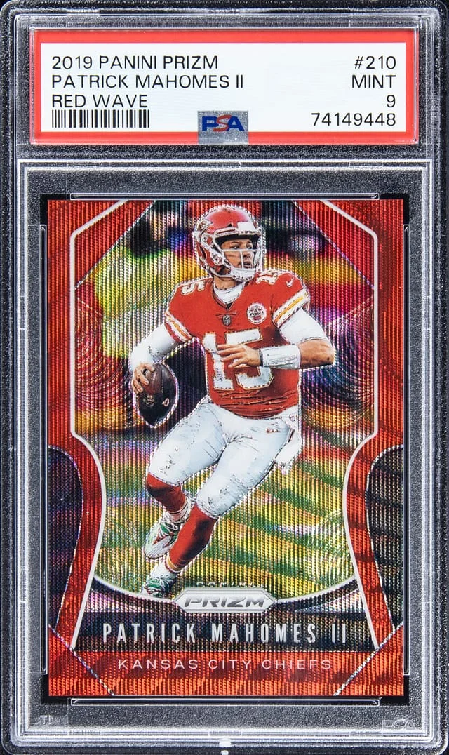 2019 Panini Prizm Patrick Mahomes II #210 card image