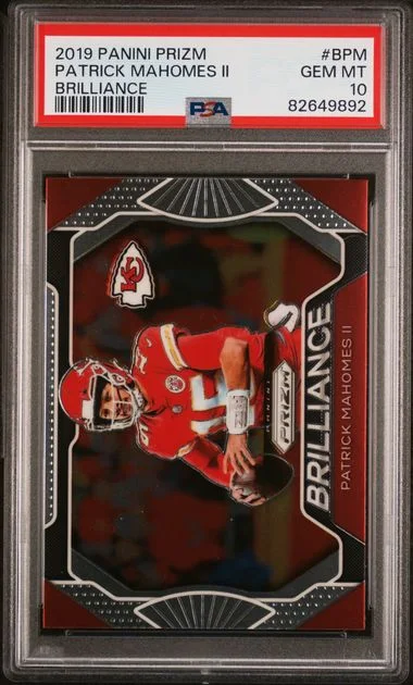 2019 Panini Prizm Patrick Mahomes II Brilliance #BPM card image