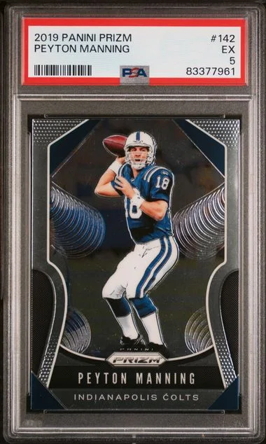 2019 Panini Prizm Peyton Manning #142 card image