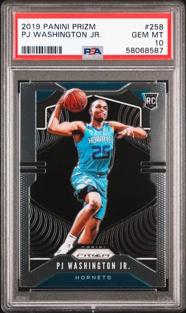 2019 Panini Prizm Pj Washington Jr. #258 card image