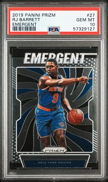 2019 Panini Prizm Rj Barrett Emergent #27 card image