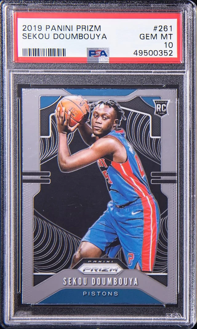 2019 Panini Prizm Sekou Doumbouya #261 card image