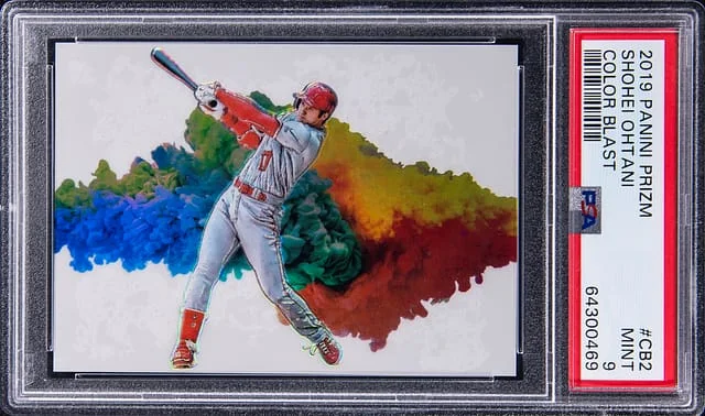 2019 Panini Prizm Shohei Ohtani Color Blast #CB2 card image