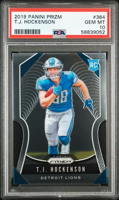 2019 Panini Prizm T.J. Hockenson #364 card image