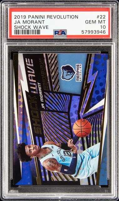2019 Panini Revolution Ja Morant Shock Wave #22 card image