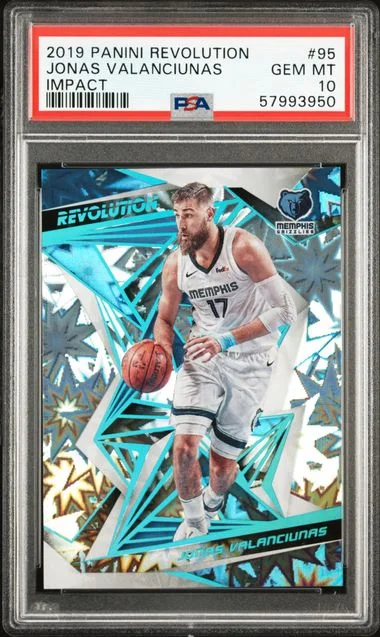 2019 Panini Revolution Jonas Valanciunas #95 card image