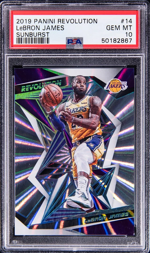 2019 Panini Revolution LeBron James #14 card image