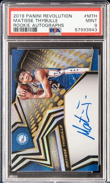 2019 Panini Revolution Matisse Thybulle Autograph #MTH card image