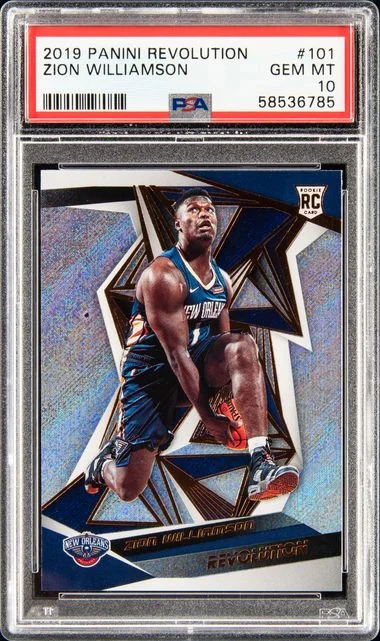 2019 Panini Revolution Zion Williamson #101 card image