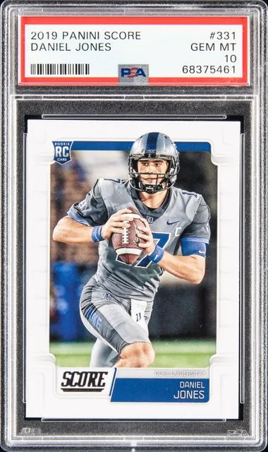 2019 Panini Score Daniel Jones #331 card image