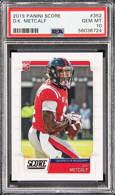 2019 Panini Score D.K. Metcalf #352 card image