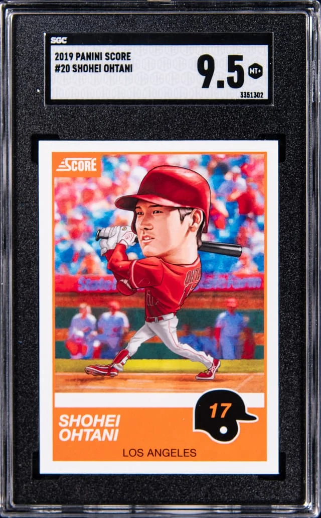 2019 Panini Score Shohei Ohtani #20 card image
