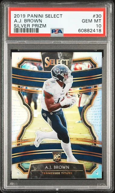 2019 Panini Select A.J. Brown #30 card image