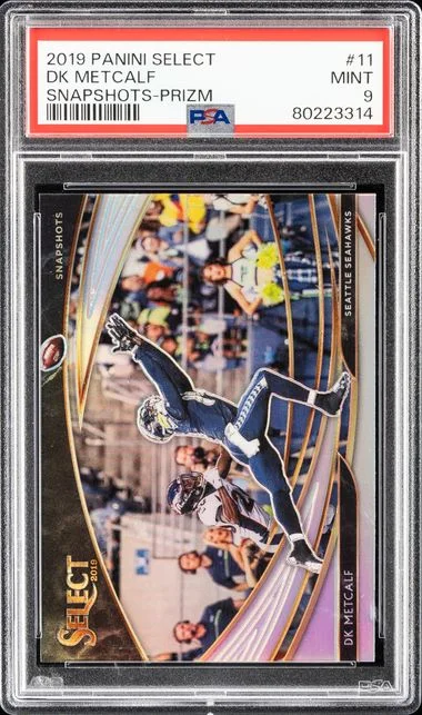 2019 Panini Select Dk Metcalf Snapshots Prizm #11 card image