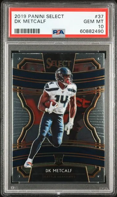 2019 Panini Select Dk Metcalf #37 card image