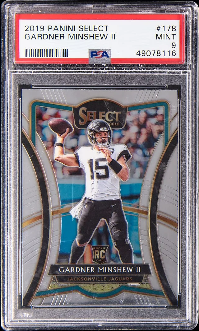 2019 Panini Select Gardner Minshew II #178 card image
