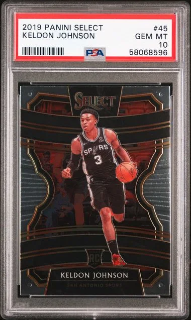2019 Panini Select Keldon Johnson #45 card image