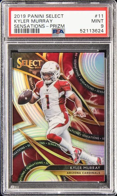 2019 Panini Select Kyler Murray Sensations Prizm #11 card image
