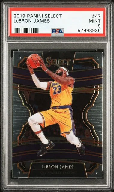 2019 Panini Select LeBron James #47 card image